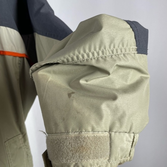 Columbia Bugaboo Full Zip Jacket in Tan Grey‎ Orange Size Extra Large - Picture 7 of 9